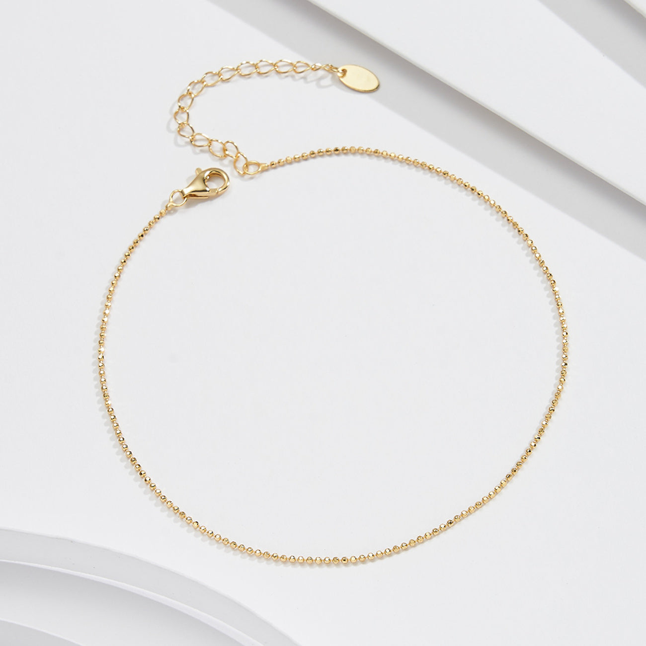 Fußkettchen Silber925 Gold oder Silber KARMA