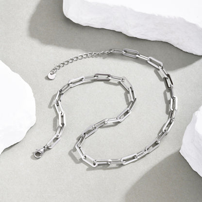 Halskette Silber Gliederkette KARMA