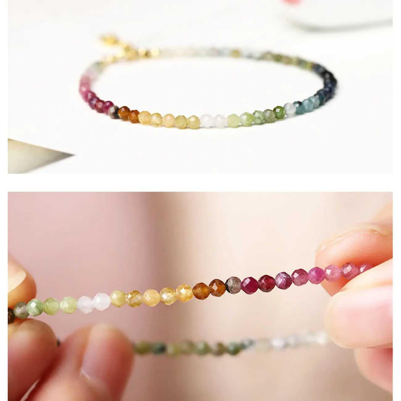 Armband Achat bunt KARMA