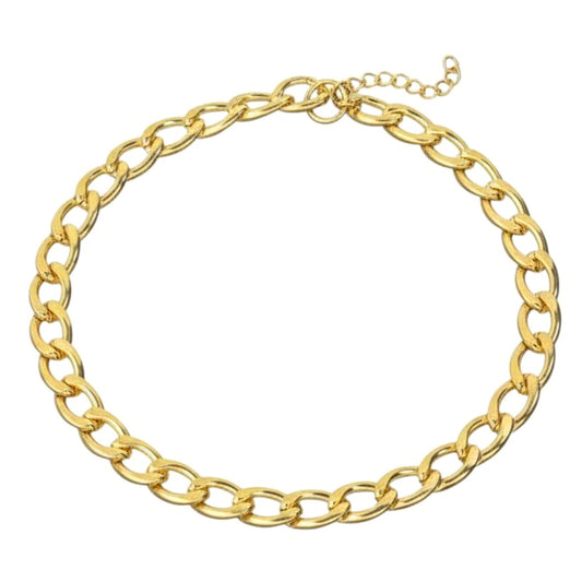 Fußkettchen Gliederkette Gold Damen Edelstahl Fußkette wasserfest hypoallergen Karma