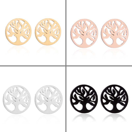 Ohrstecker Lebensbaum vers. Farben KARMA