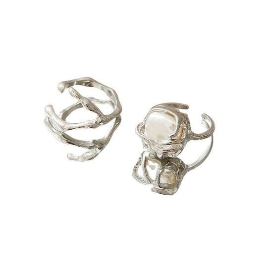 Ring Set Silber oder Gold KARMA