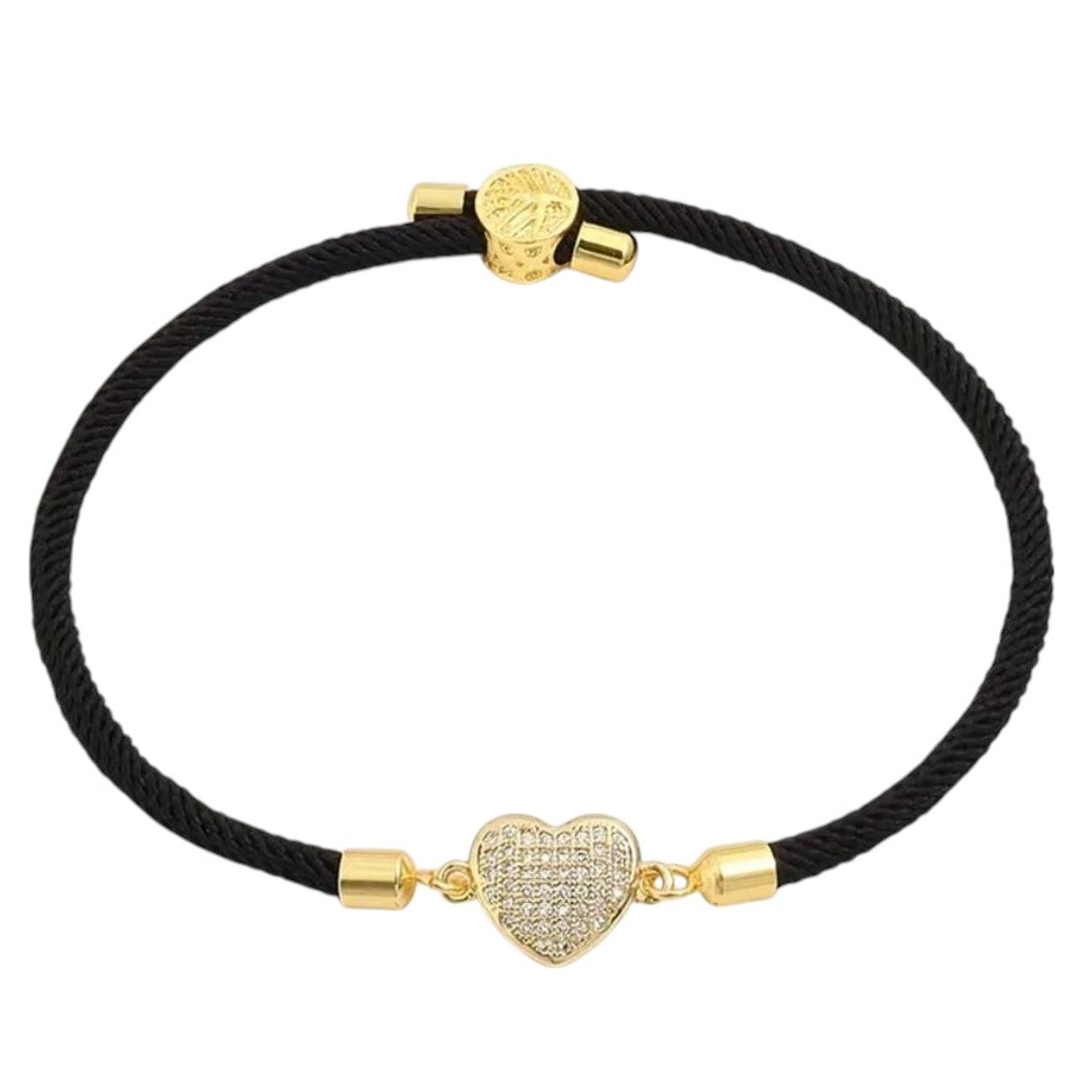 Armband Herz und Lebensbaum Weiss, Rot oder Schwarz KARMA