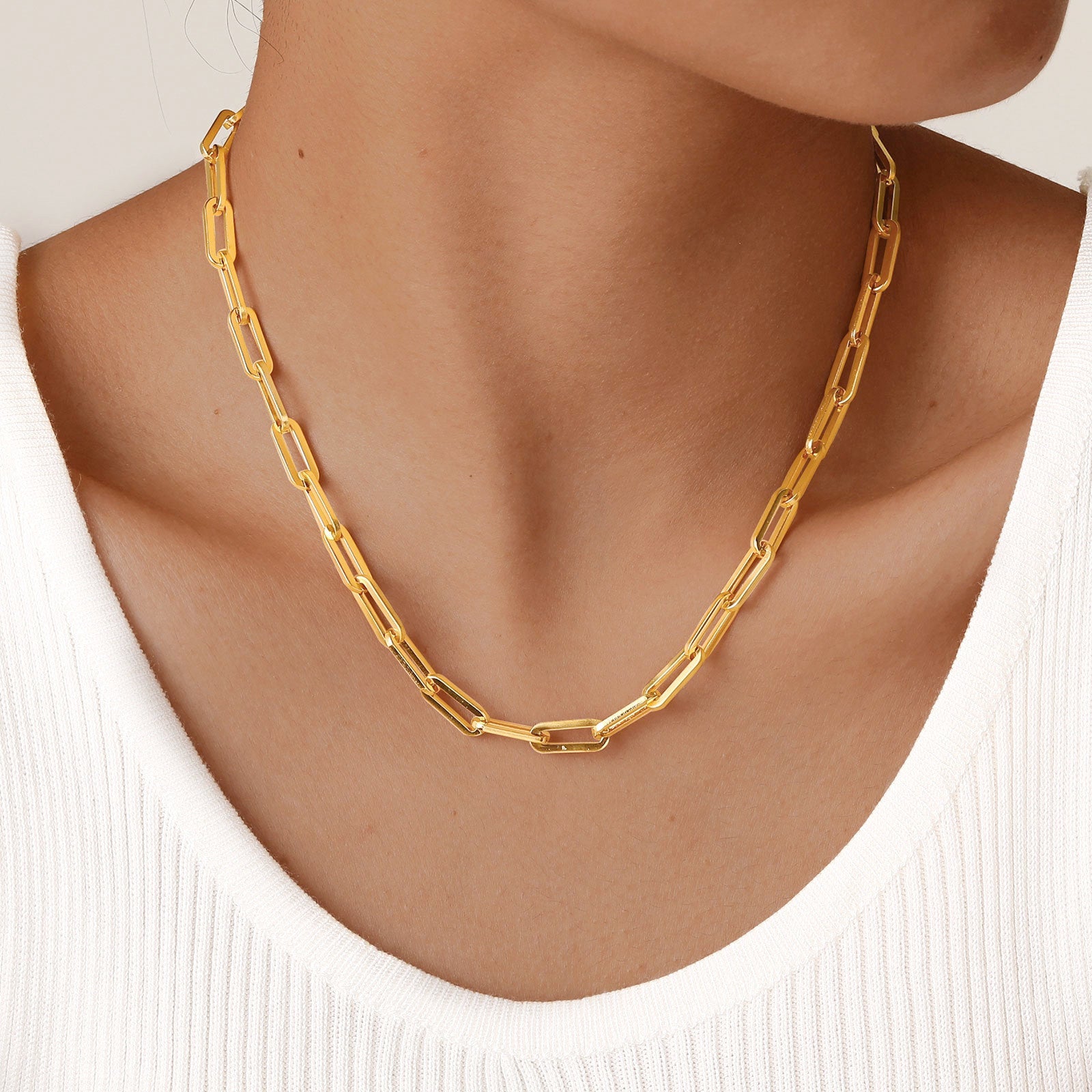 Halskette Gold Gliederkette KARMA