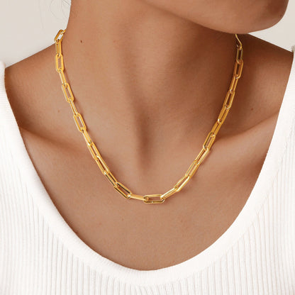 Halskette Gold Gliederkette KARMA