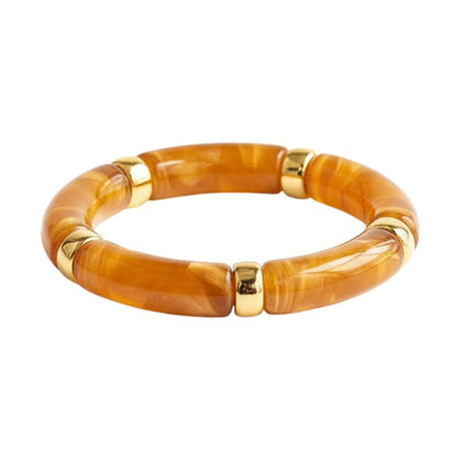 Armband Acryl Leo Bernstein vers. Farben modern dehnbar KARMA