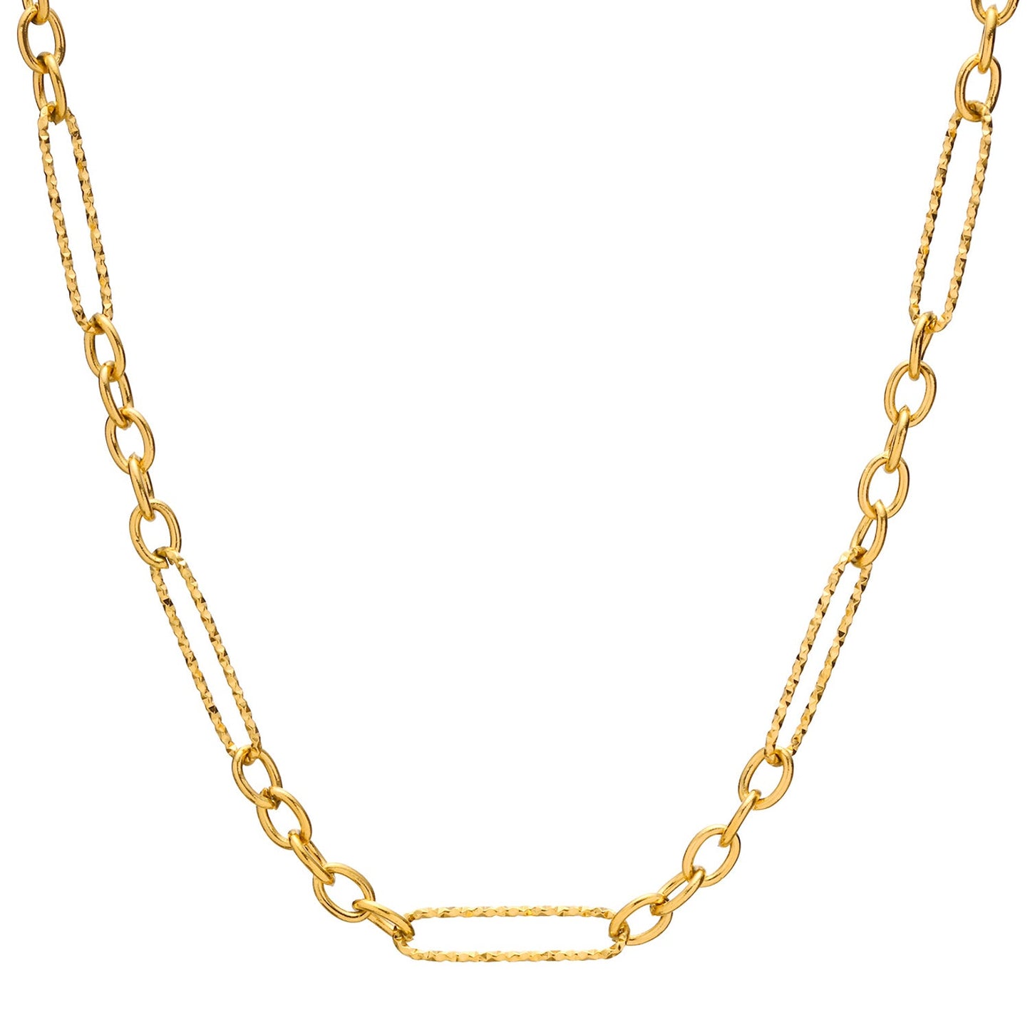 Gliederkette für Damen in Gold aus Edelstahl KARMA