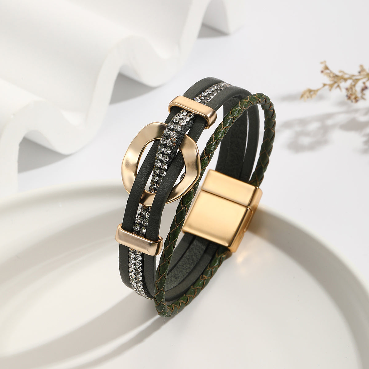 Wickelarmband verschiedene Farben KARMA