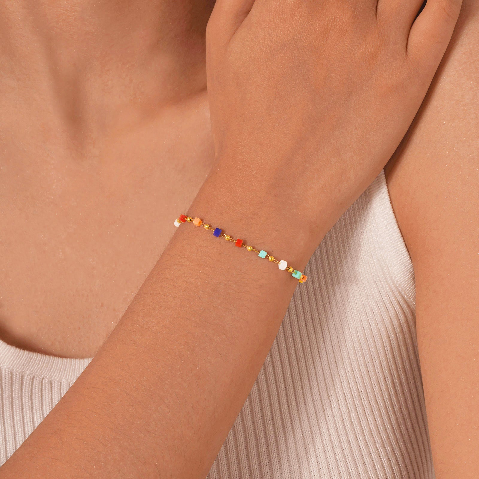 Schmuckset filigran bunt KARMA
