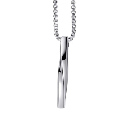Halskette Silber mit Anhänger KARMA