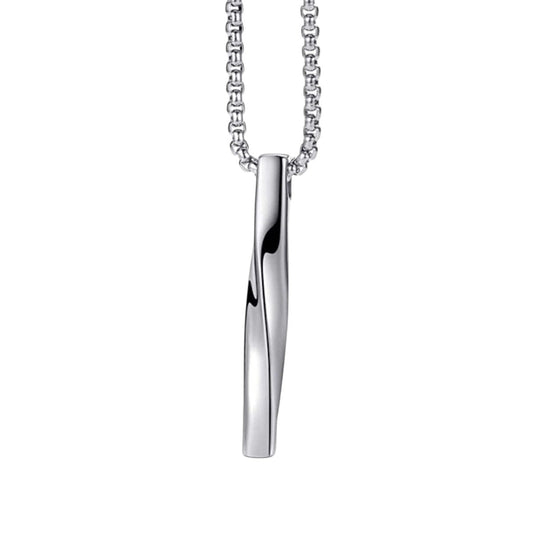 Halskette Silber mit Anhänger KARMA