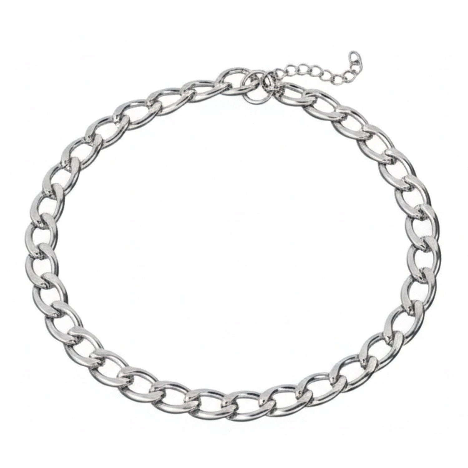 Fußkettchen Gliederkette Silber Damen Edelstahl Fußkette wasserfest hypoallergen Karma