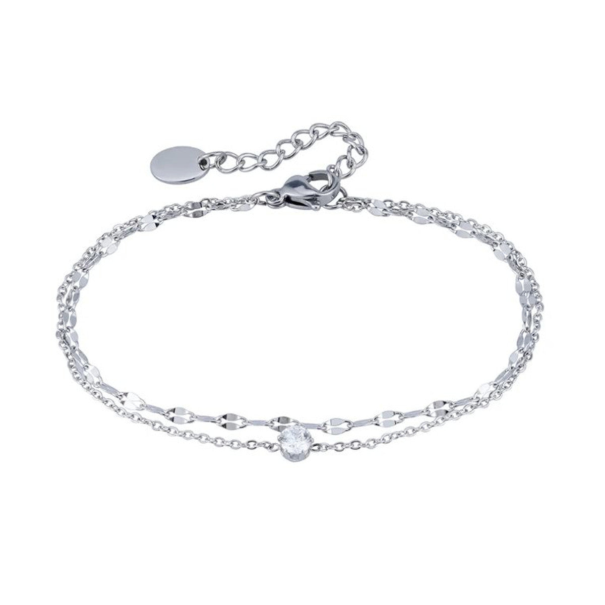 Filigranes Armband mit Zirkon KARMA