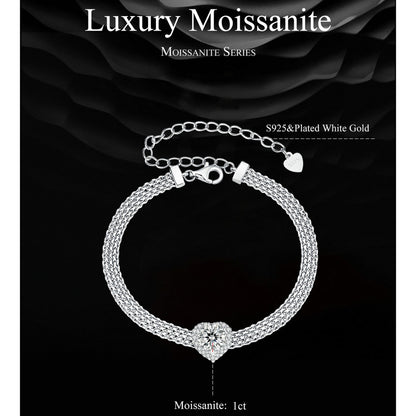 Armband Moissanite Silber925 KARMA