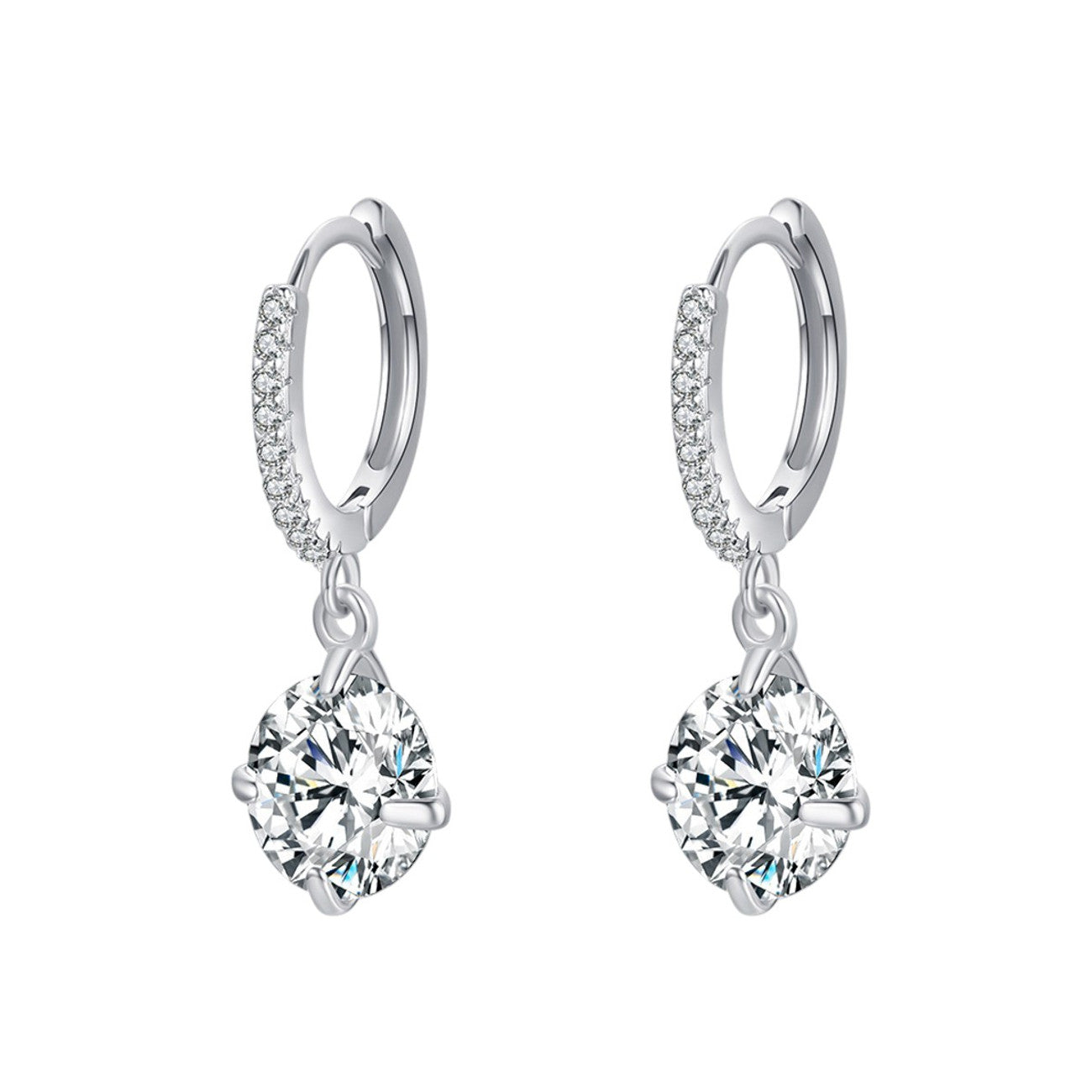 Damenohrringe Zirkon Silber925 Ohrringe Damen KARMA