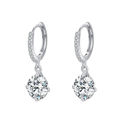 Damenohrringe Zirkon Silber925 Ohrringe Damen KARMA