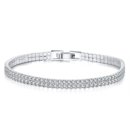 Damenarmband Silber 925 mit Zirkonia KARMA