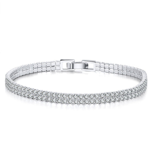 Damenarmband Silber 925 mit Zirkonia KARMA