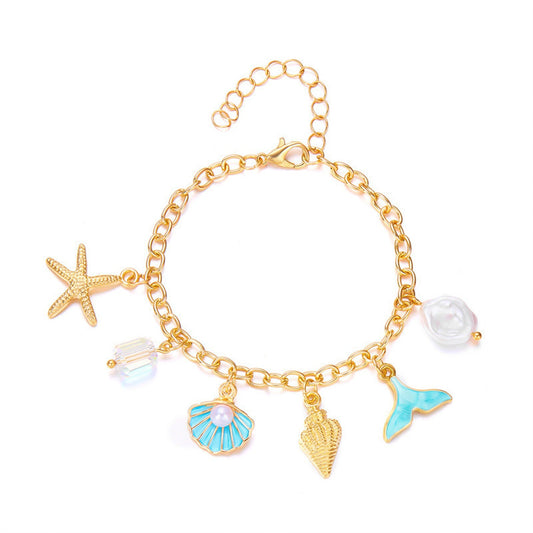 Armband Gold Türkis Charmes KARMA