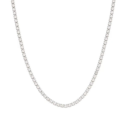 Damenkette mit Kristallen Silber 925 KARMA