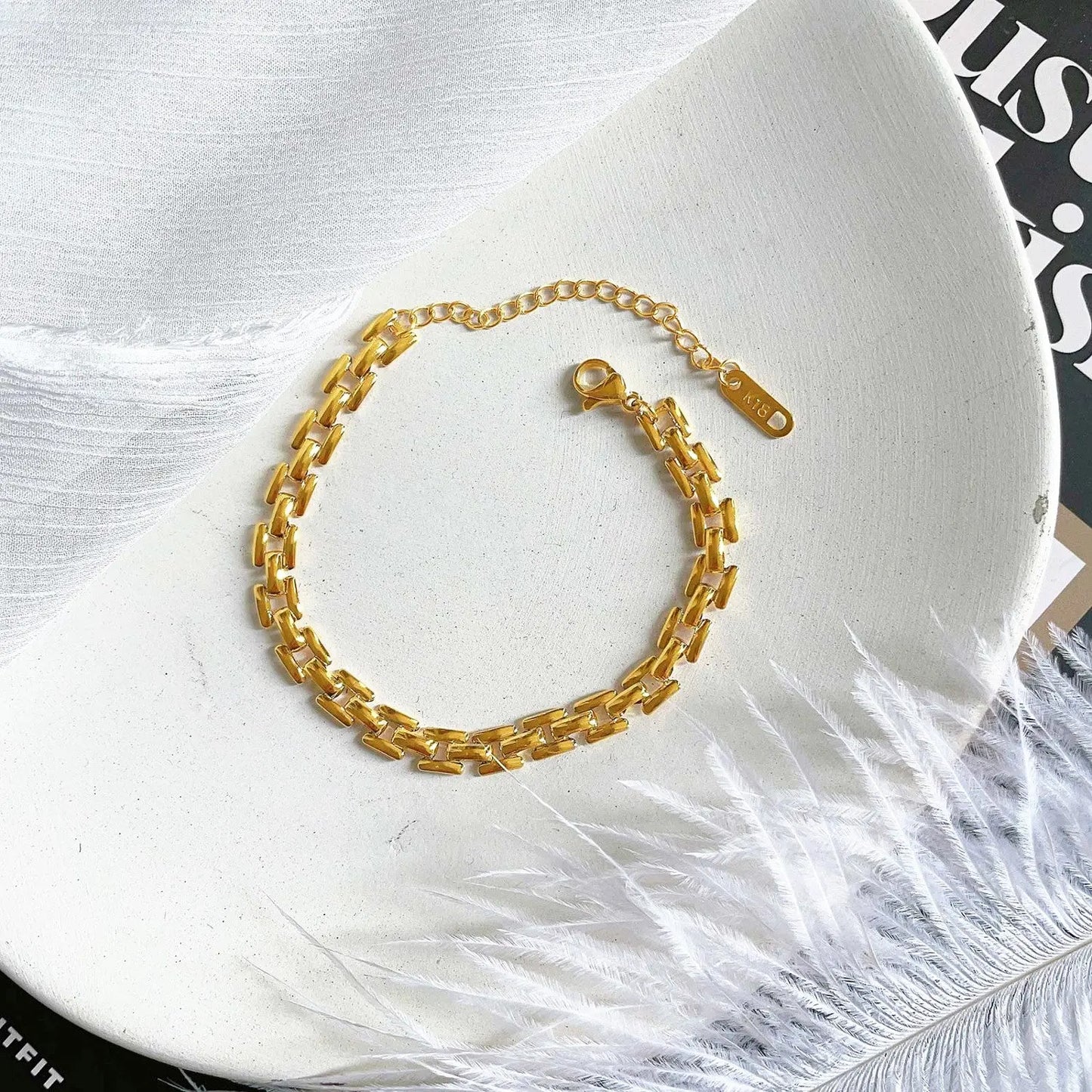 Armband Damen Silber oder Gold KARMA