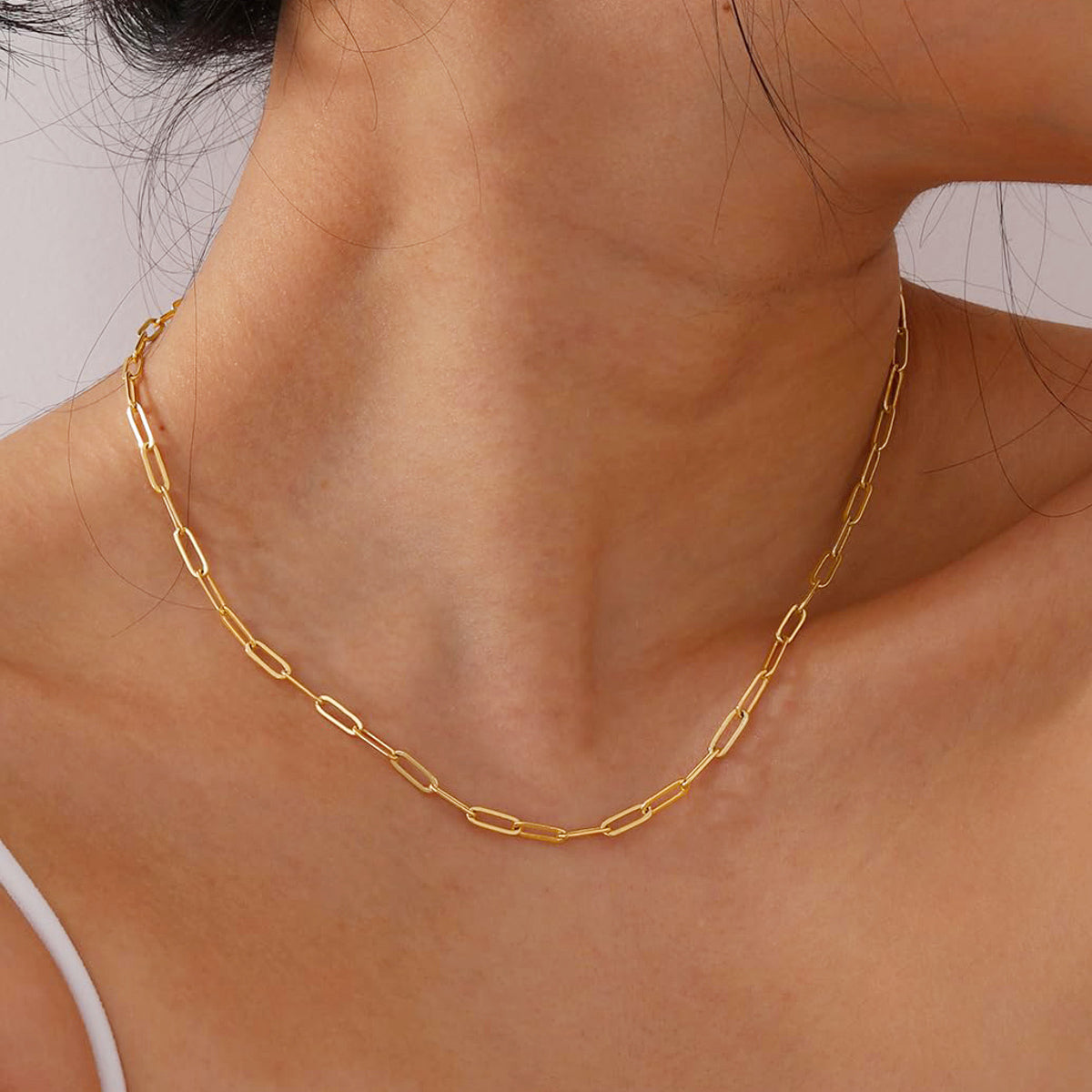 Gliederkette Damen Gold aus Edelstahl KARMA