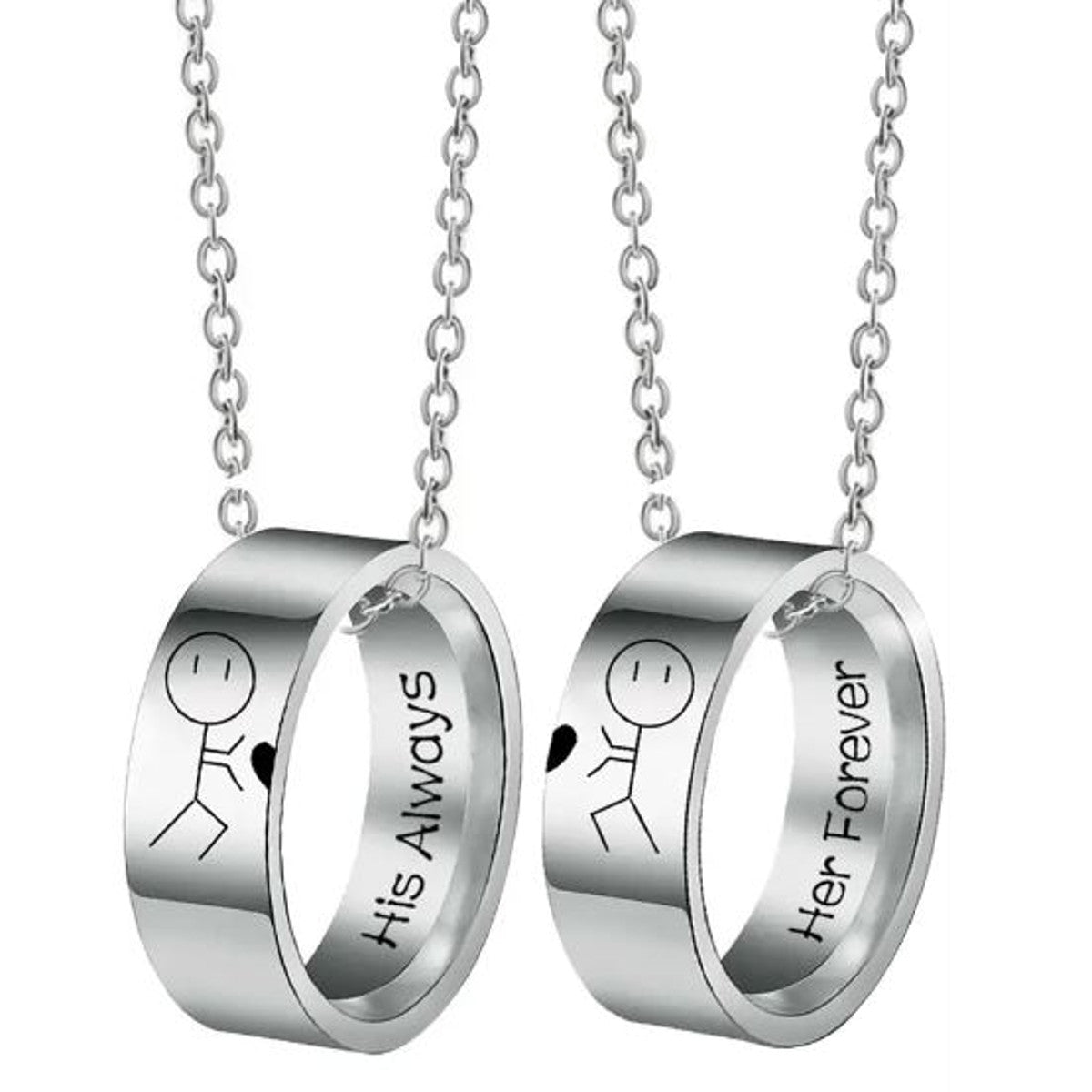 Partnerketten Ringe silber KARMA