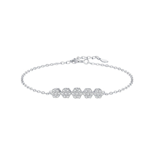Damenarmband Zirkonia Silber 925 KARMA