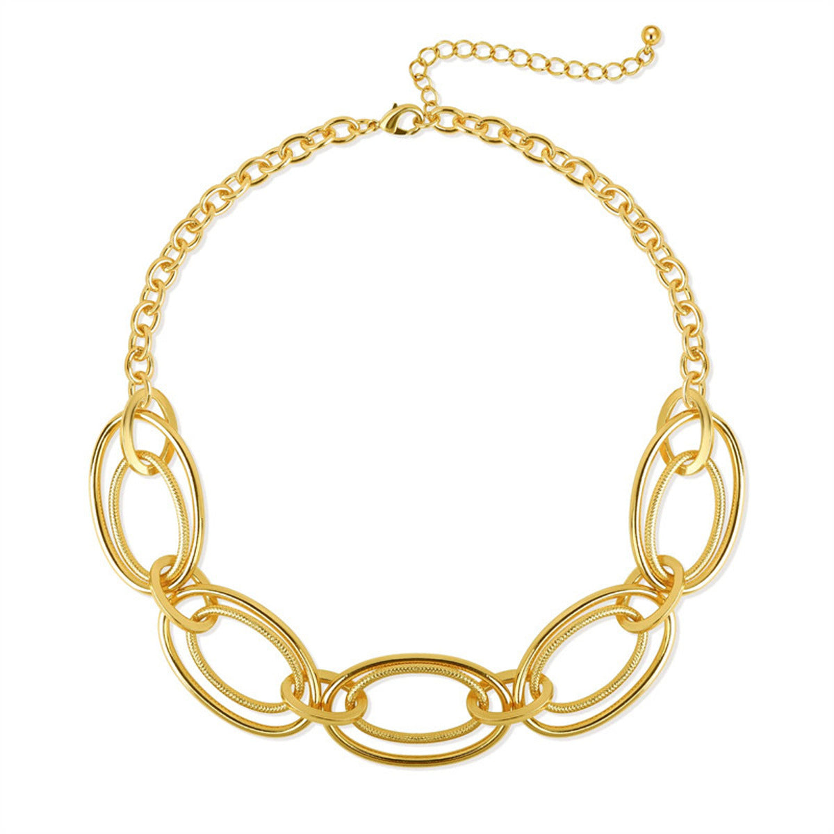Halskette Gliederkette groß gold KARMA