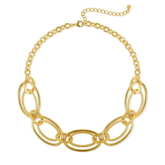 Halskette Gliederkette groß gold KARMA