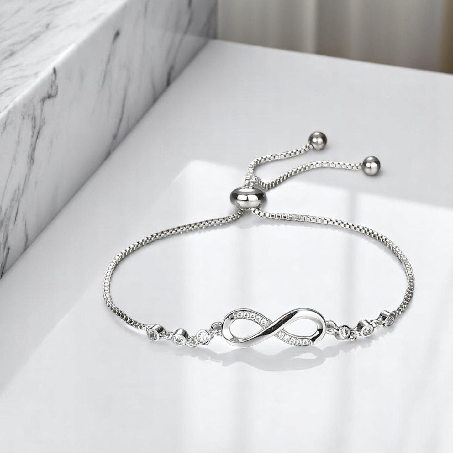 Damenarmband "Infinity" Silber 925 KARMA