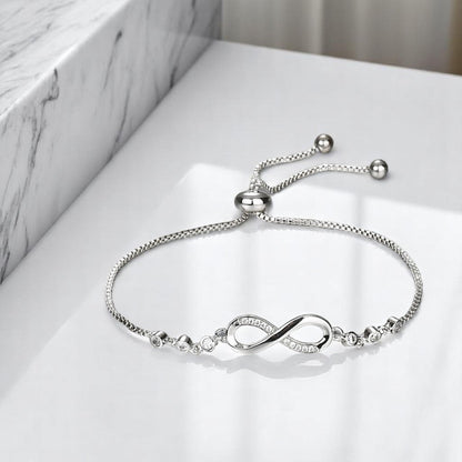 Damenarmband "Infinity" Silber 925 KARMA