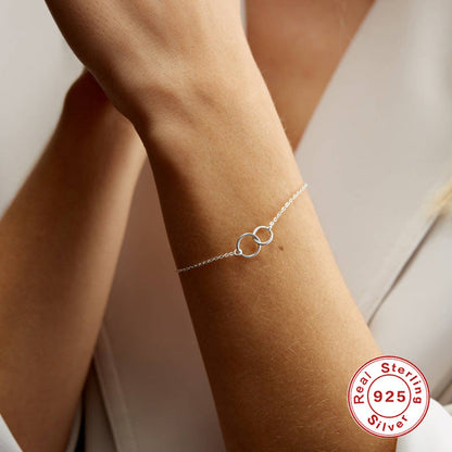 Damenarmband Silber 925 rhodiniert KARMA