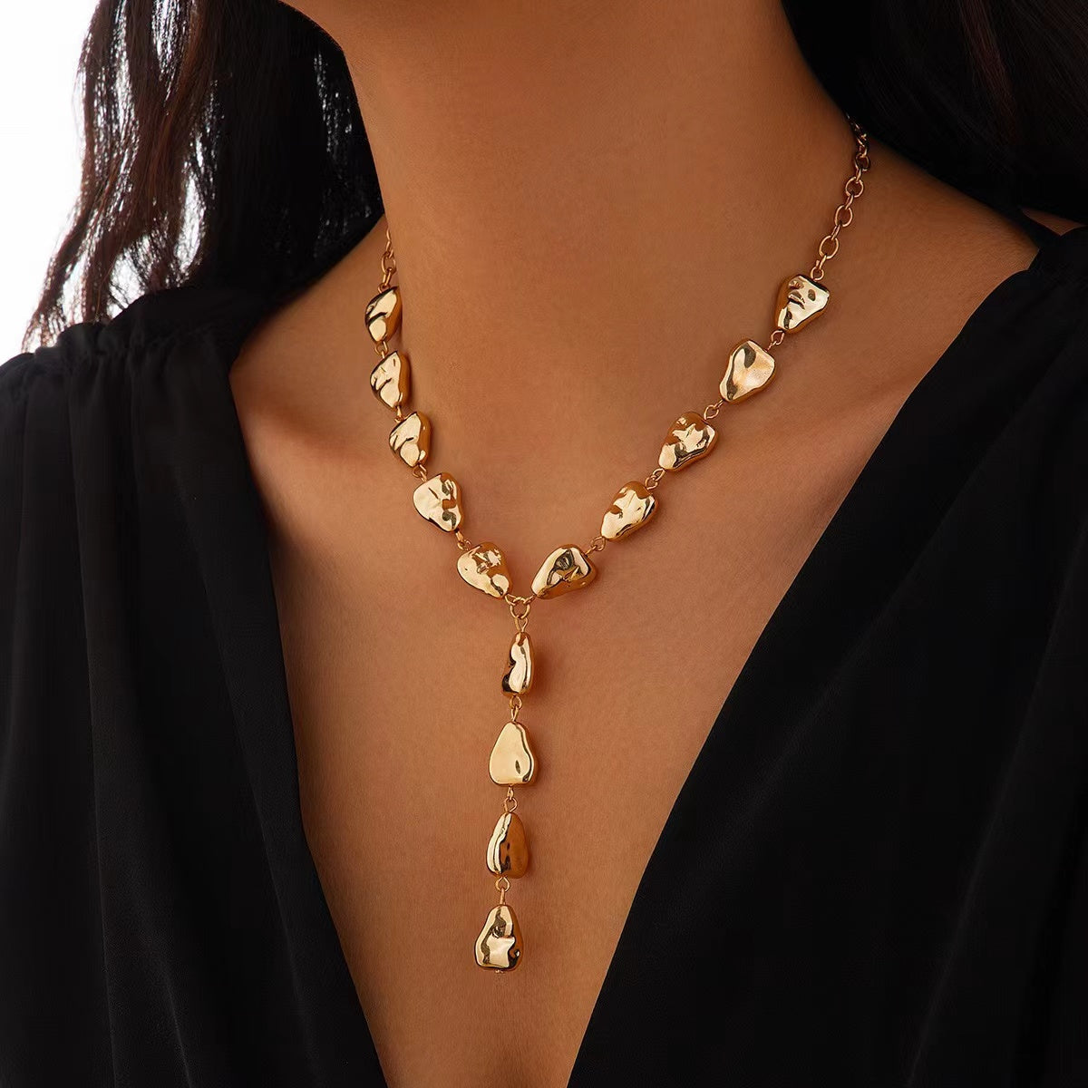 Y-Kette Silber oder Gold KARMA