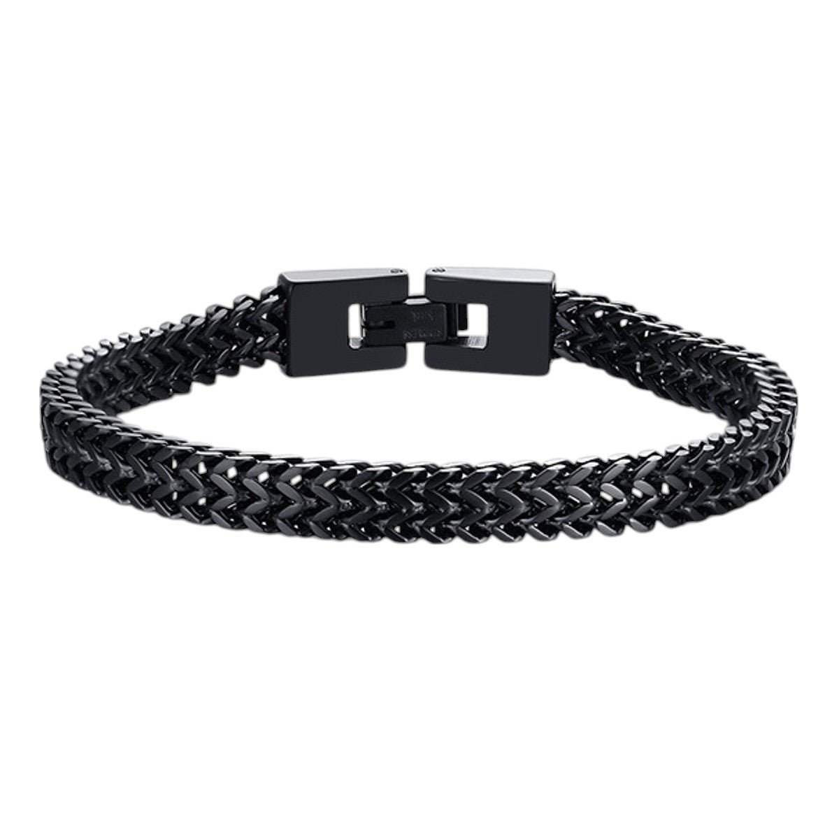 Armband Herren Edelstahl Gold, Silber, Schwarz od. Grau KARMA
