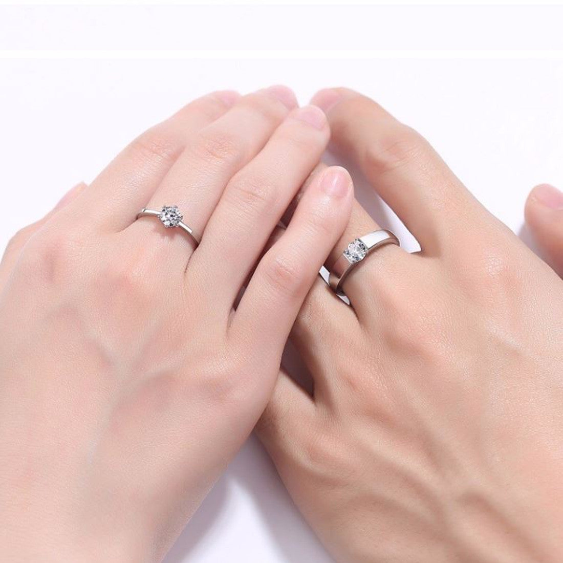 Ring Zirkon 925 Silber Karma