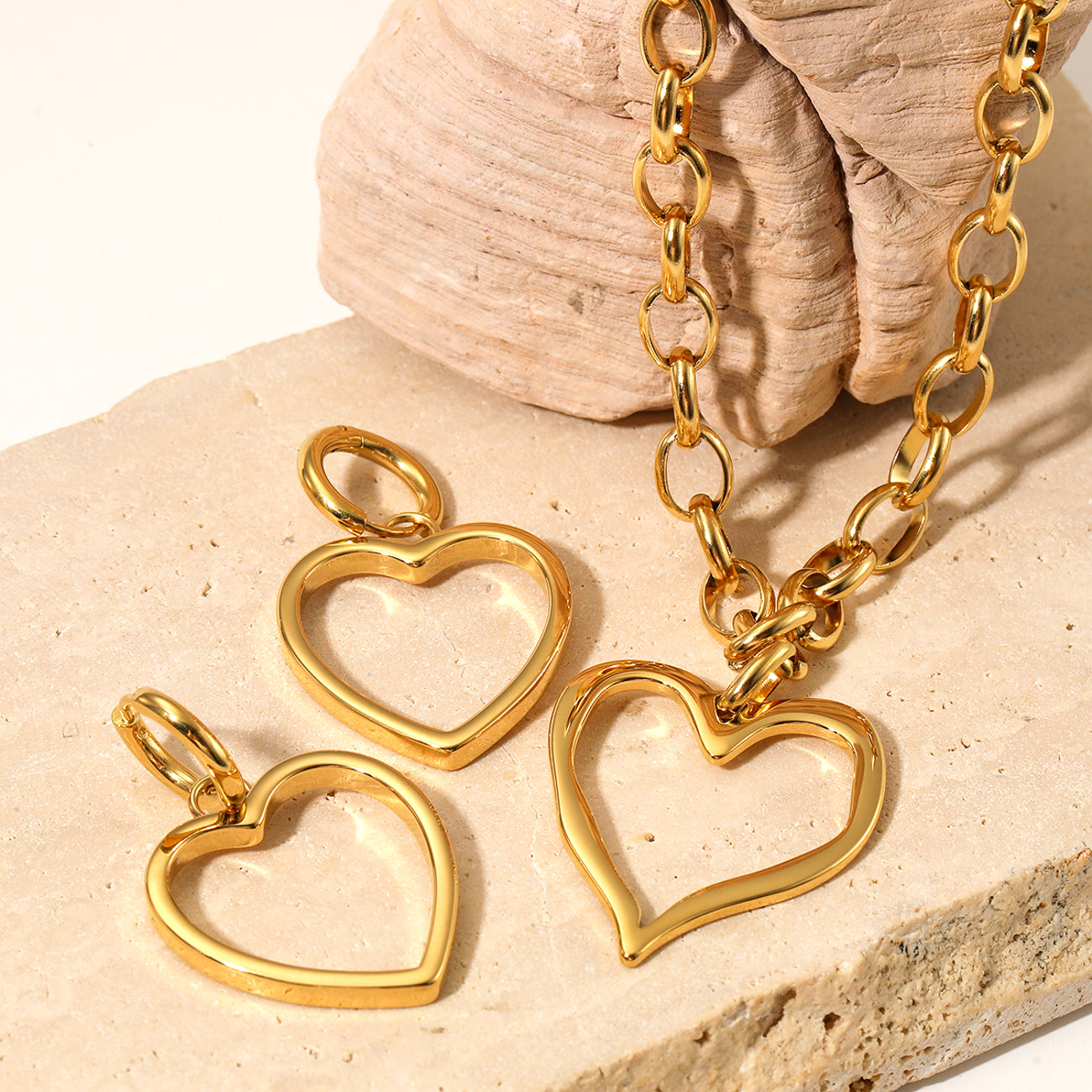 Schmuckset Herz Gold KARMA