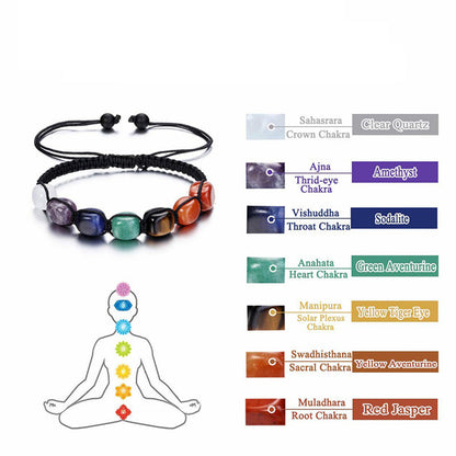 Damenarmband Chakra Steine KARMA