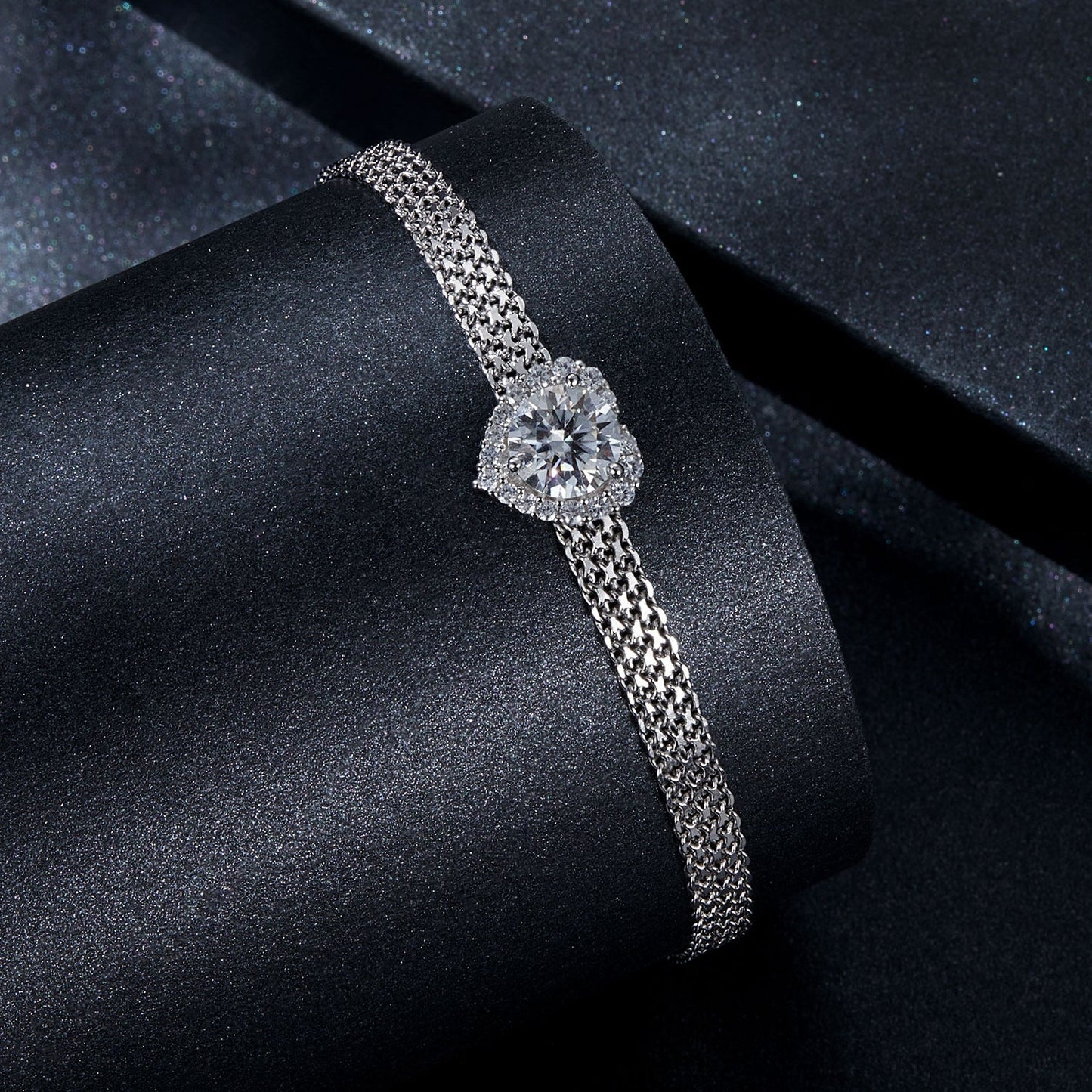 Armband Moissanite Silber925 KARMA