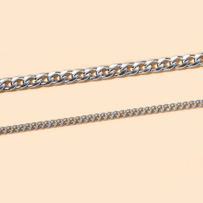 Fußkettchen Set Gold oder Silber KARMA