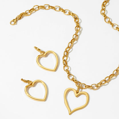 Schmuckset Herz Gold KARMA
