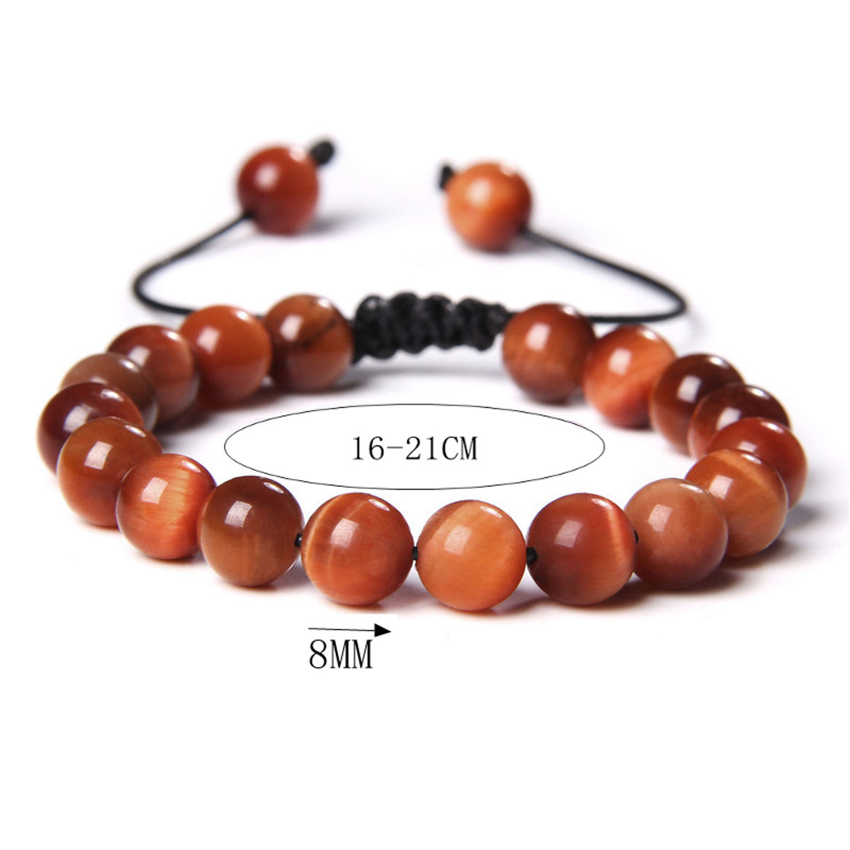 Armband Tigerauge Orange KARMA