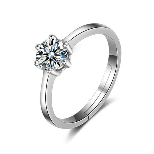 Ring Zirkon 925 Silber Karma