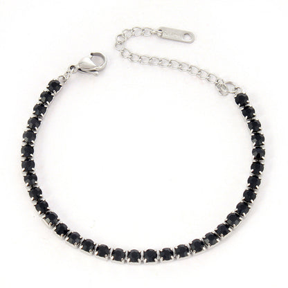 Tennisarmband Kristalle KARMA