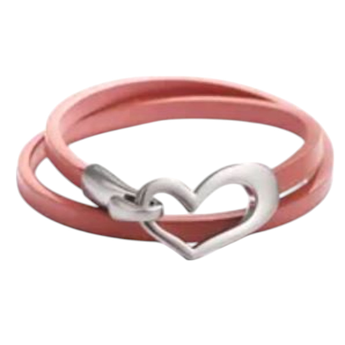 Lederarmband Herz verschiedene Farben Karma