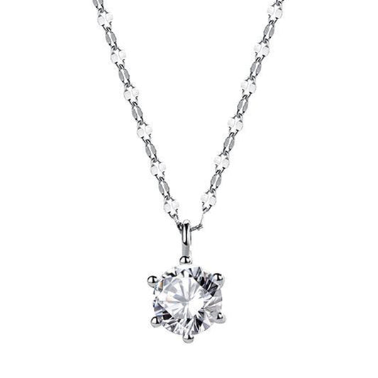 Damenkette mit Zirkonanhänger Silber 925 KARMA