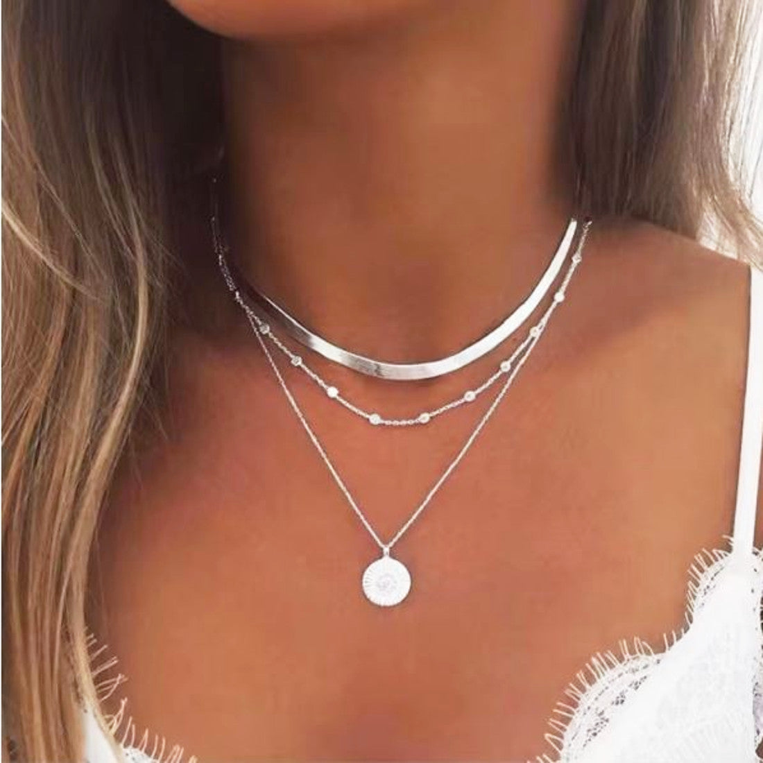 Damenkette Layer Gold KARMA
