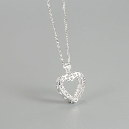 Halskette mit Herzanhänger Silber 925 KARMA