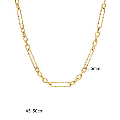 Gliederkette für Damen in Gold aus Edelstahl KARMA
