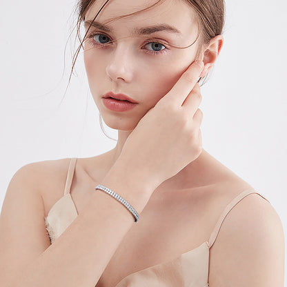 Damenarmband Silber 925 mit Zirkonia KARMA